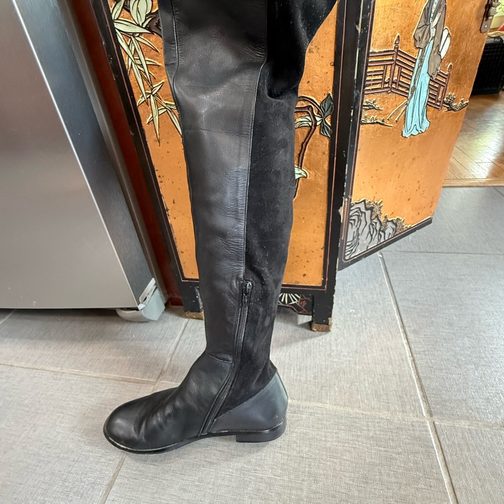 Corso Como Black Over the Knee Boots